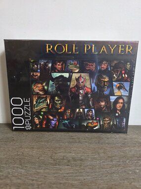 NEW Roll Player "Champions of Nalos" 1000 Piece Jigsaw Puzzle by Thunderworks